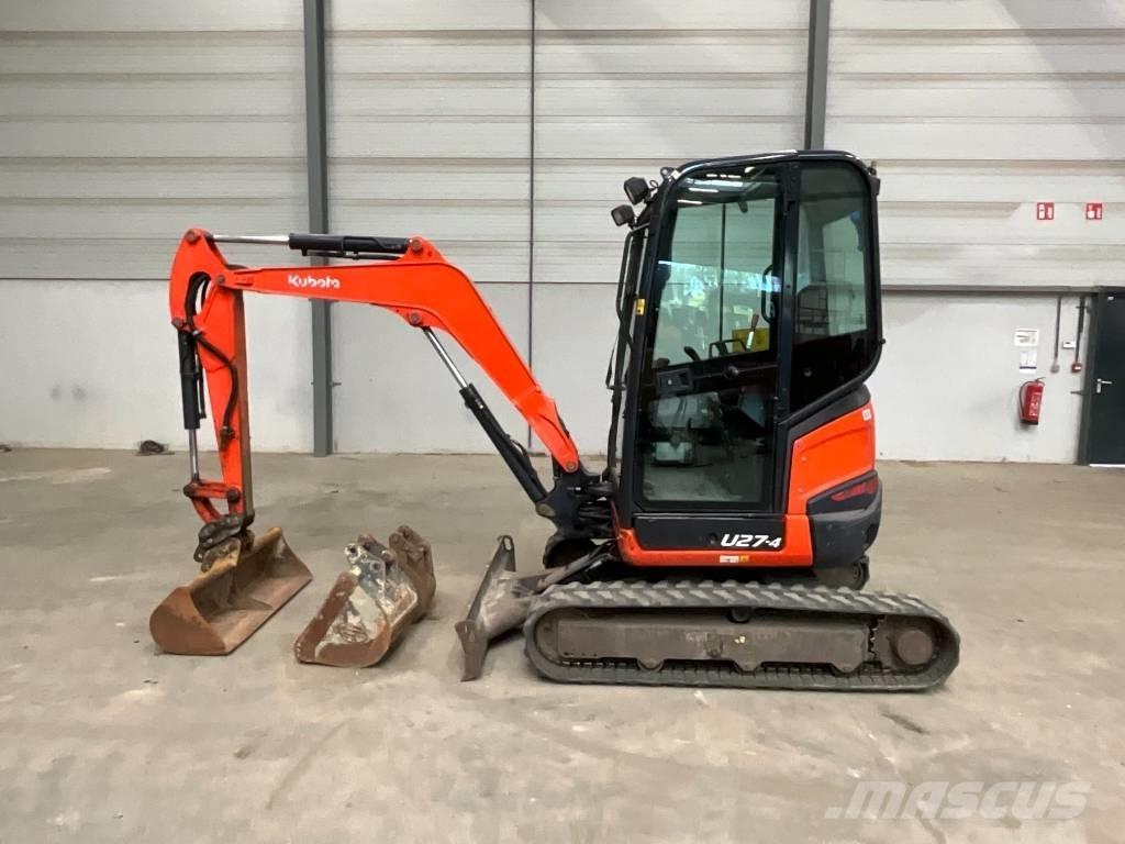 Kubota U 27-4 Mini ekskavatori < 7 t