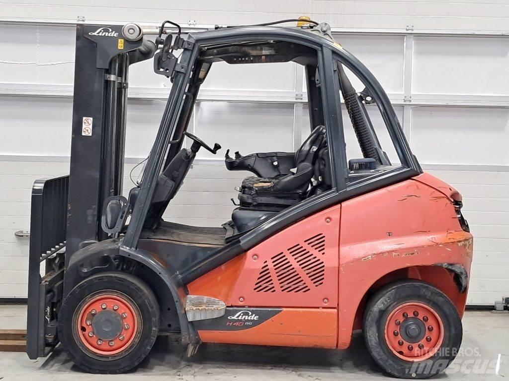 Linde H40D-02 Tehnika ar dīzeļa dzinēju