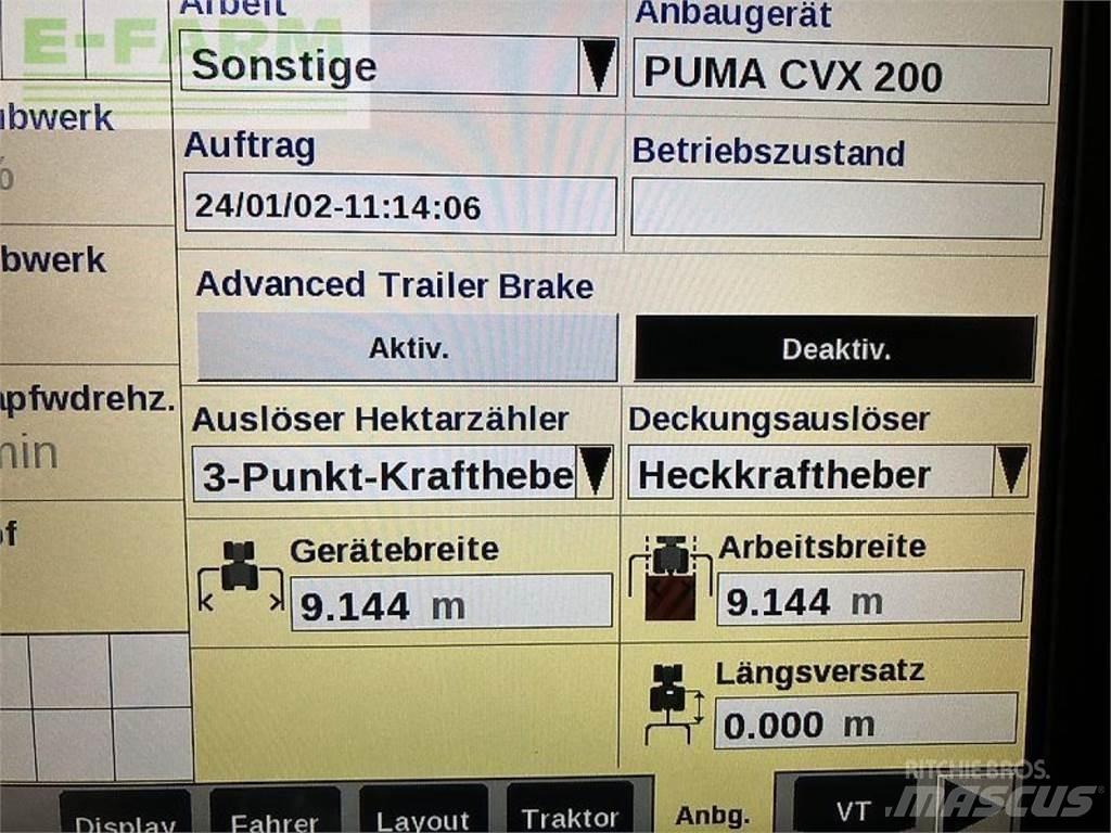 Case IH puma 200 Traktori