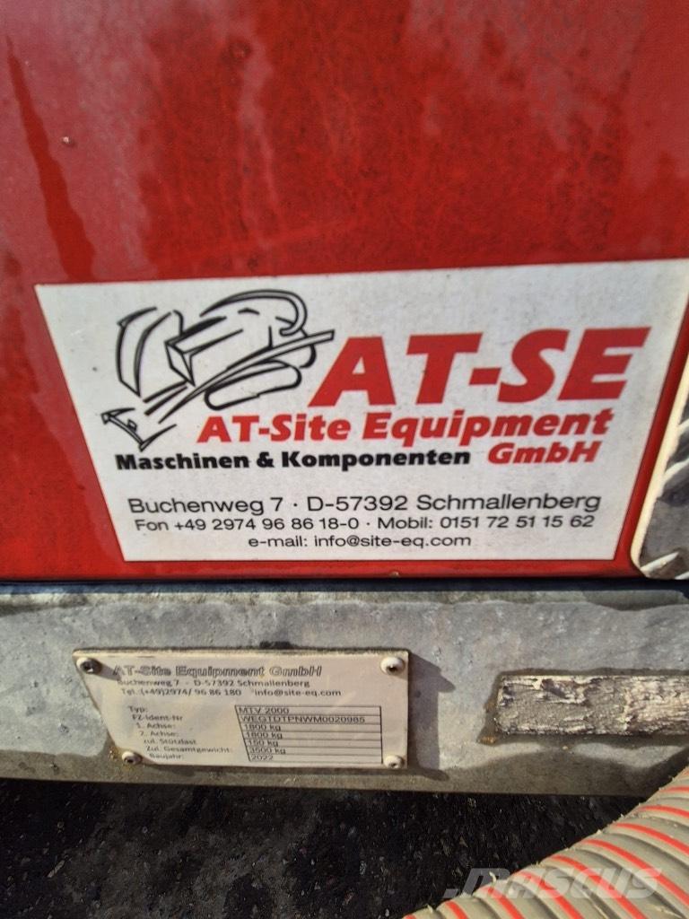 AT Boretec MTV2000 Horizontālā virziena urbšanas iekārtas