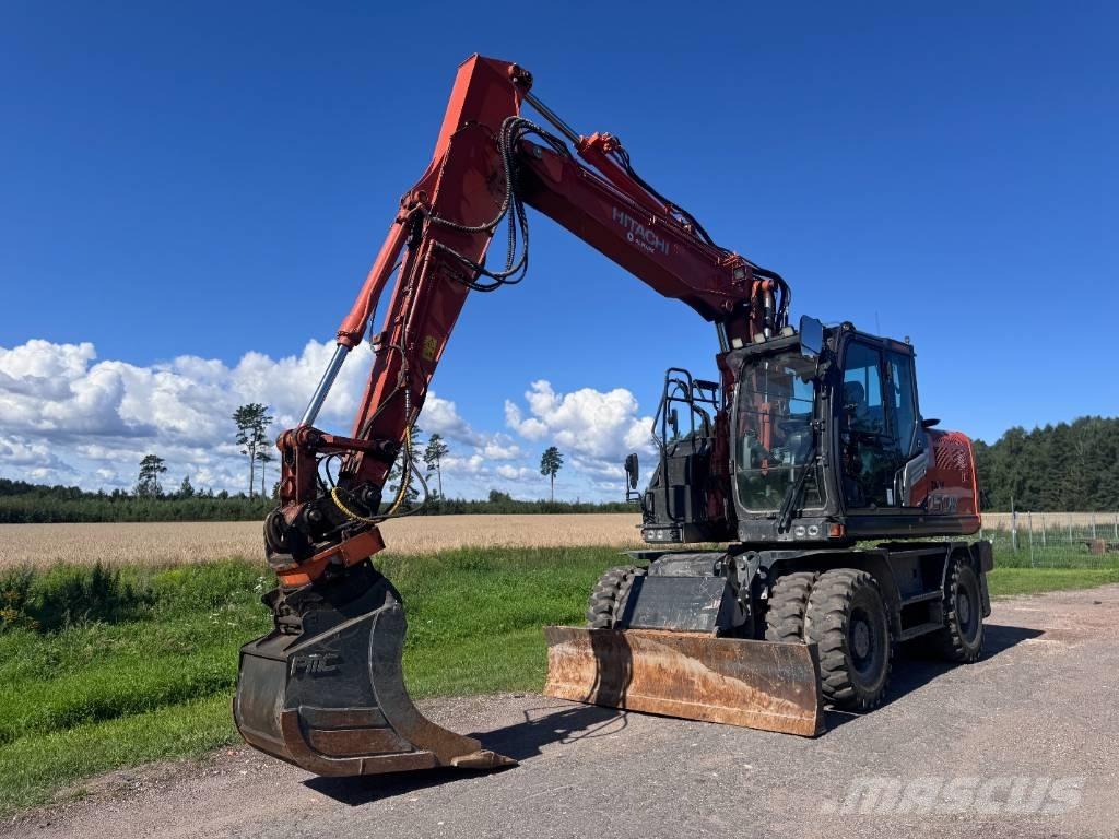Hitachi ZX150W-7 Ekskavatori uz riteņiem