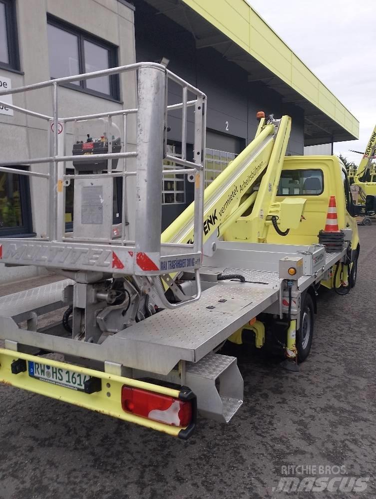 Multitel MT 162 EX Pacēlāji uz automašīnas bāzes