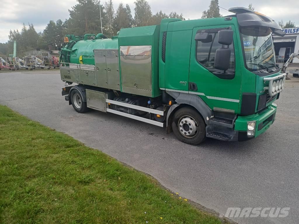 Volvo FL 280 Kombinētās vakumsūkņa mašīnas