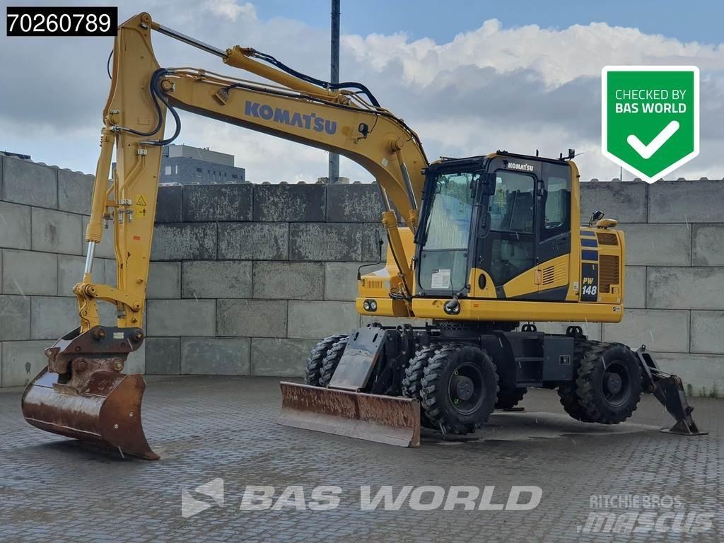 Komatsu PW148 -11 Ekskavatori uz riteņiem