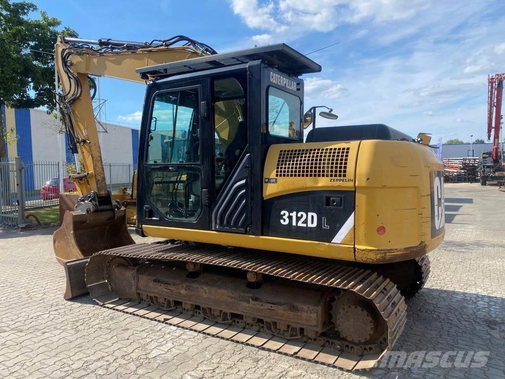 CAT 312 DL NVT Kāpurķēžu ekskavatori
