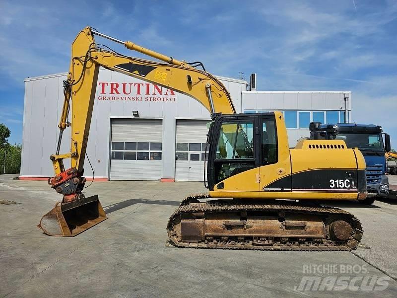 CAT 315 C Kāpurķēžu ekskavatori