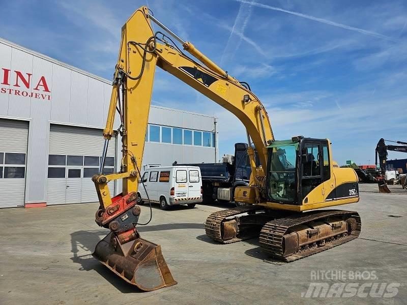 CAT 315 C Kāpurķēžu ekskavatori