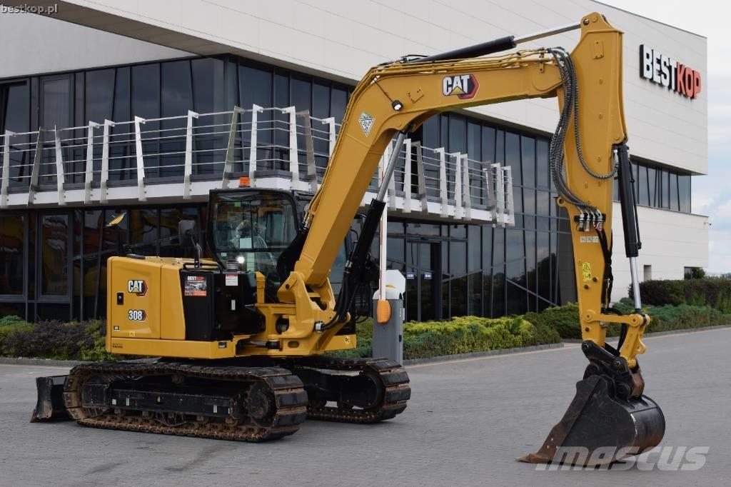 CAT 308 CR Mini ekskavatori < 7 t