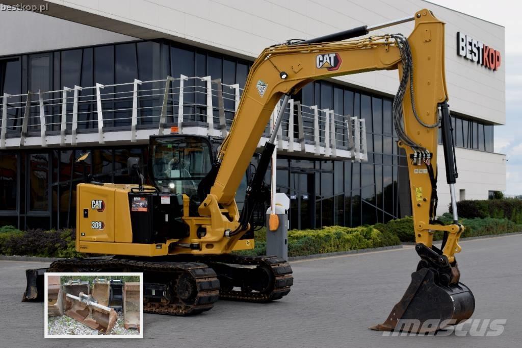 CAT 308 CR Mini ekskavatori < 7 t
