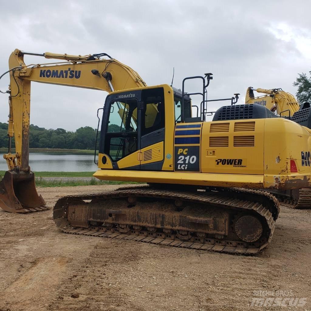 Komatsu PC210LCi-10 Kāpurķēžu ekskavatori