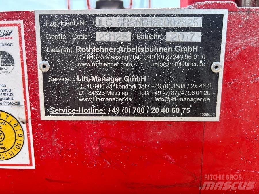 JLG 6 RS Šķerveida pacēlāji