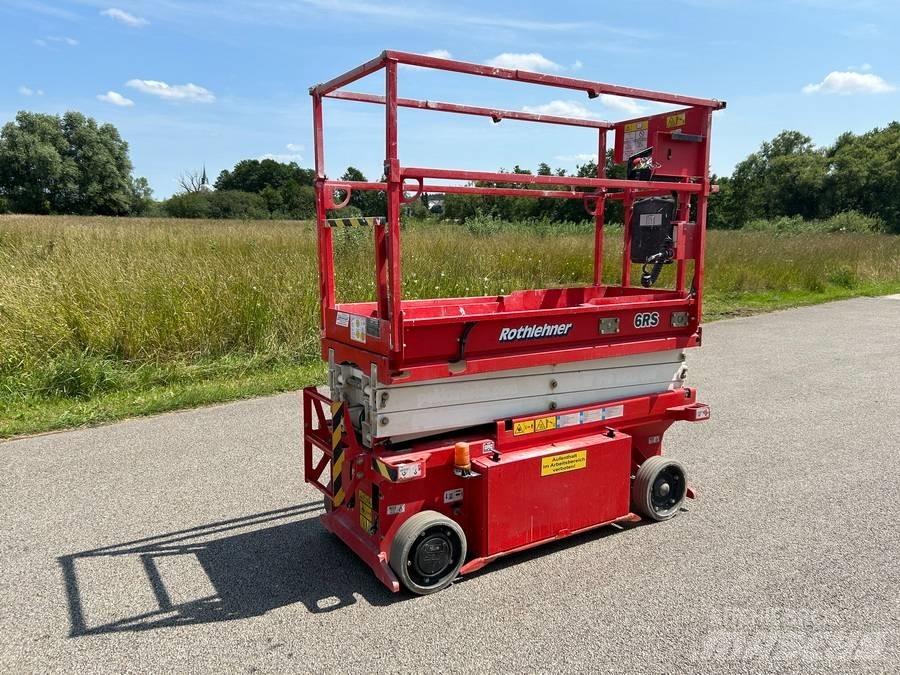 JLG 6 RS Šķerveida pacēlāji