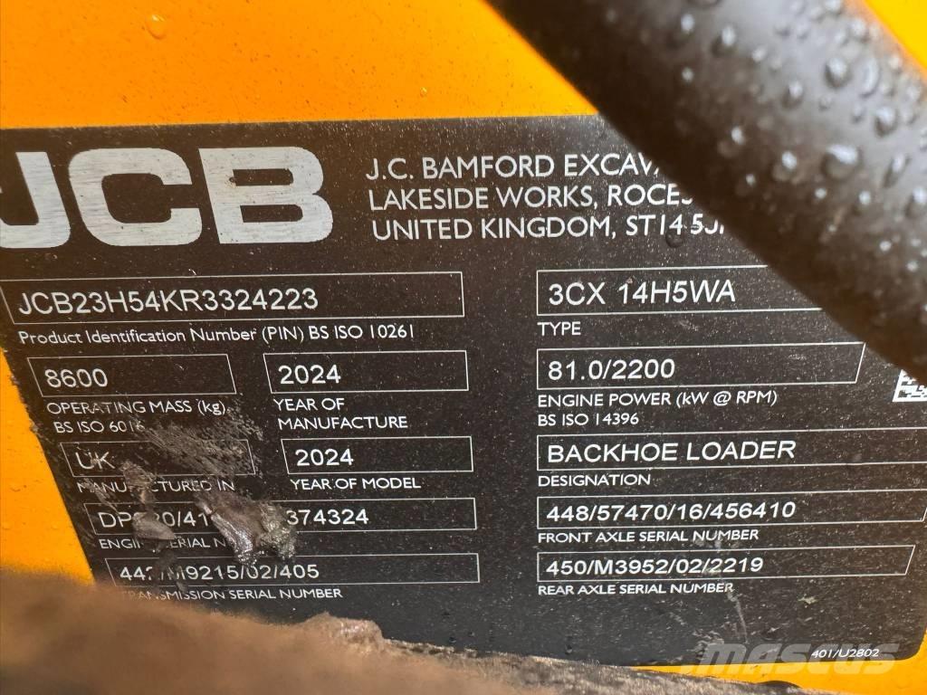 JCB 3 CX Ekskavatori-iekrāvēji