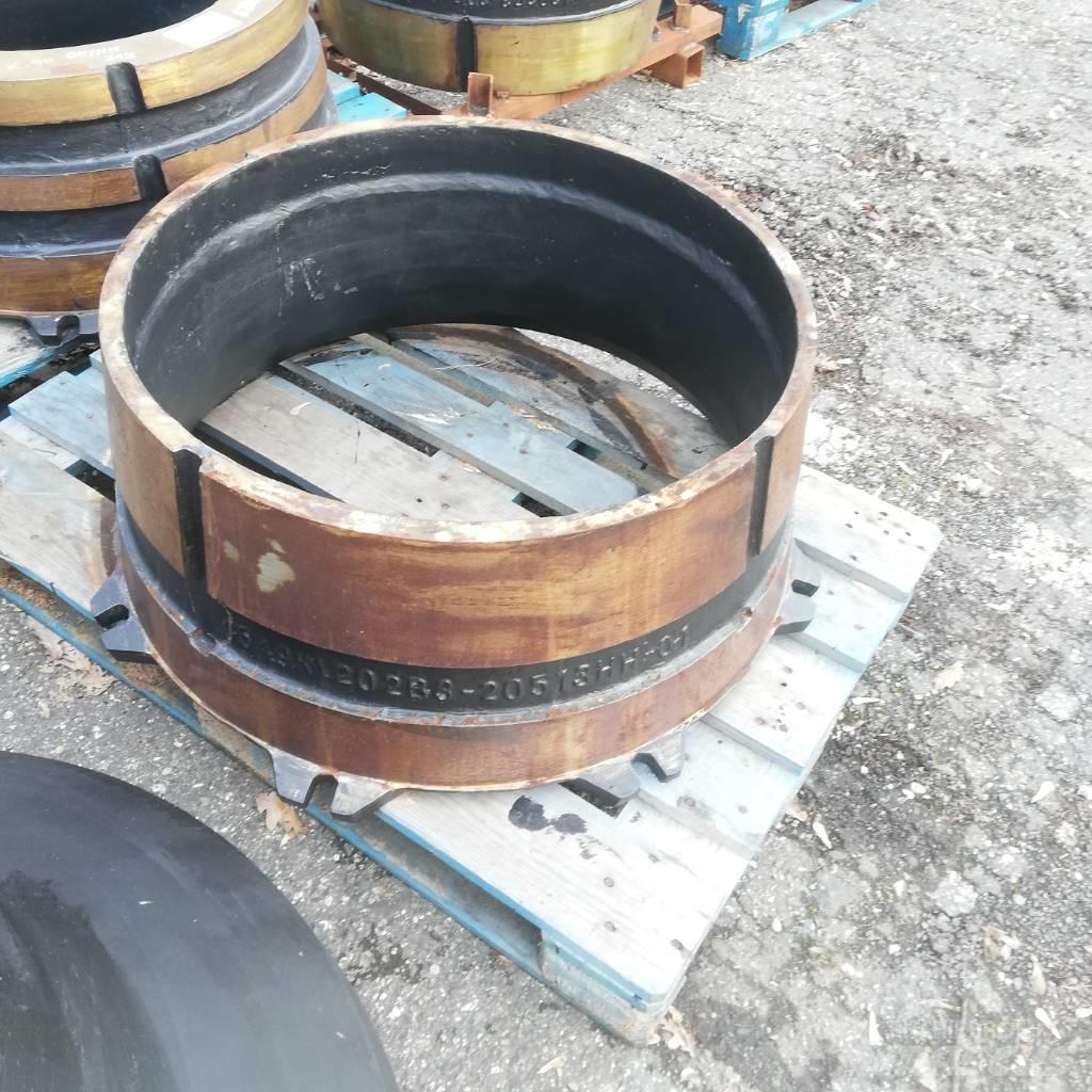  HCU 7-160 Bowl Liner Drupinātāji