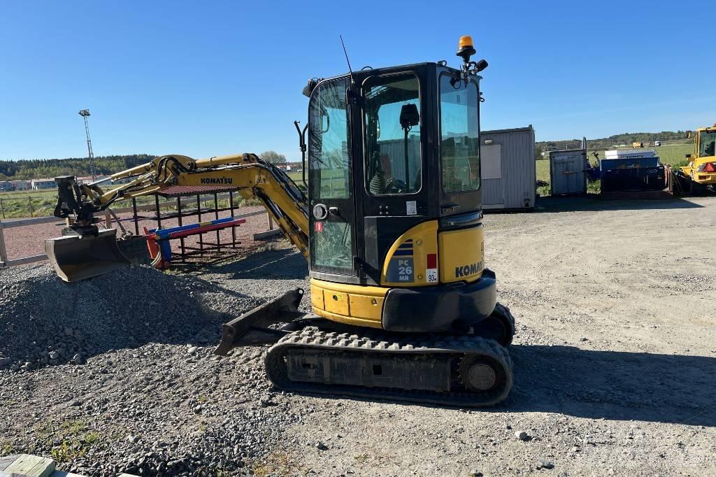 Komatsu PC 26 MR-3 Mini ekskavatori < 7 t