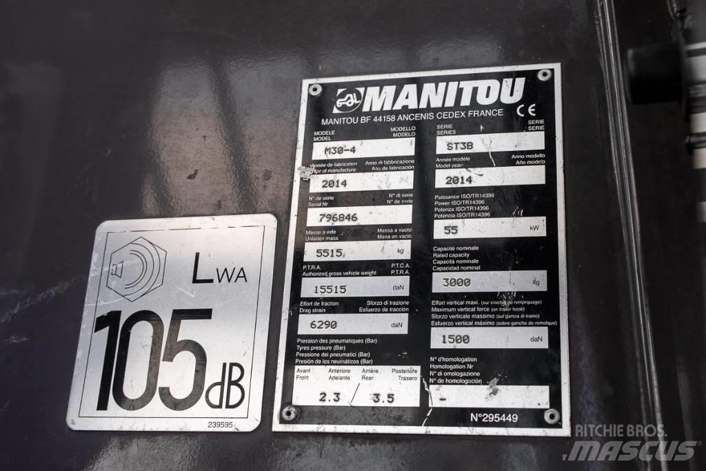 Manitou M 30.4 Tehnika ar dīzeļa dzinēju
