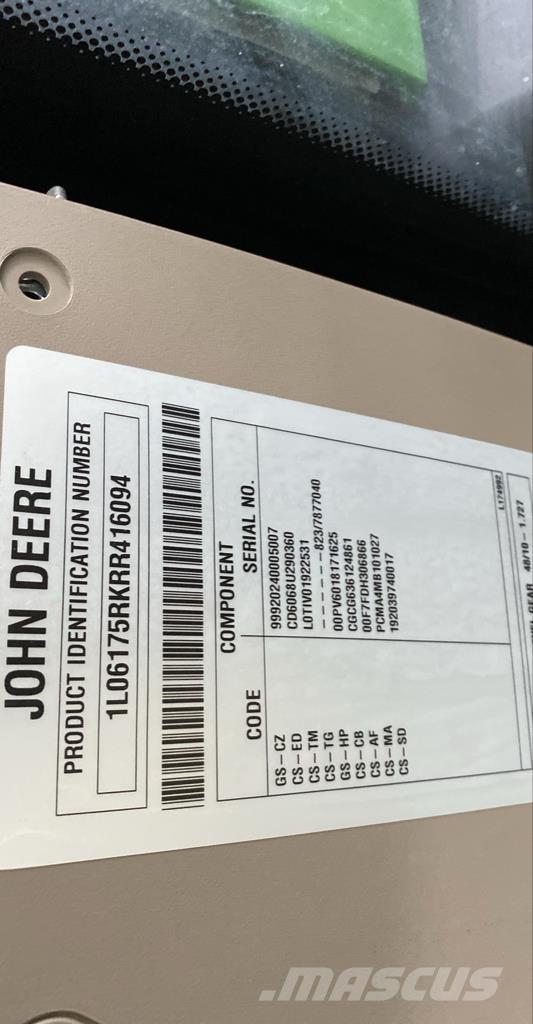 John Deere 6R 175 Traktori