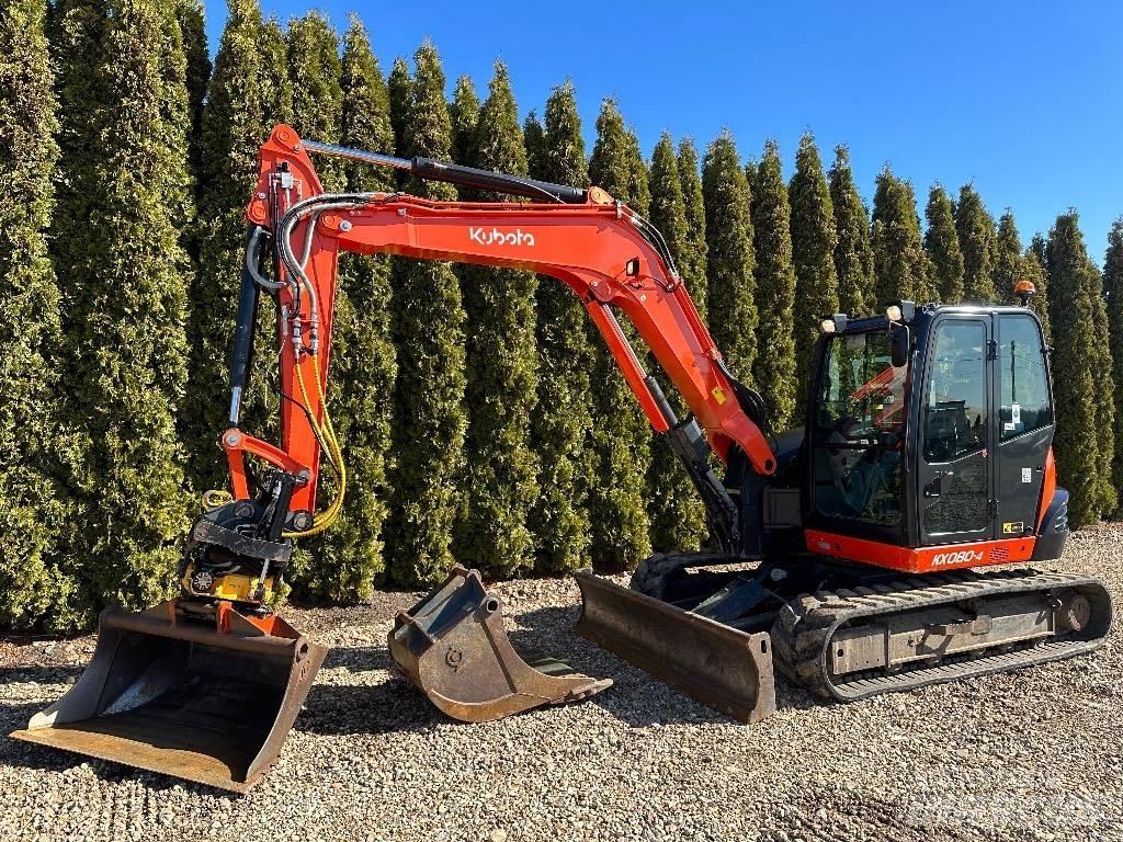 Kubota KX 080-4 Mini ekskavatori < 7 t