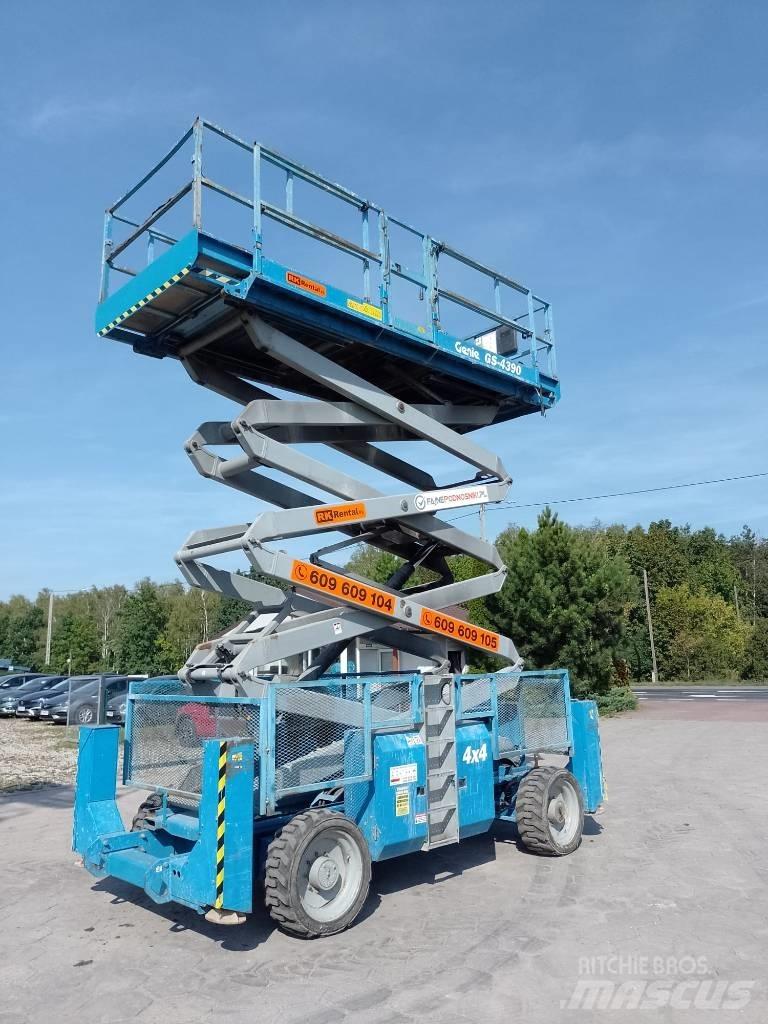 Genie GS 4390 Šķerveida pacēlāji