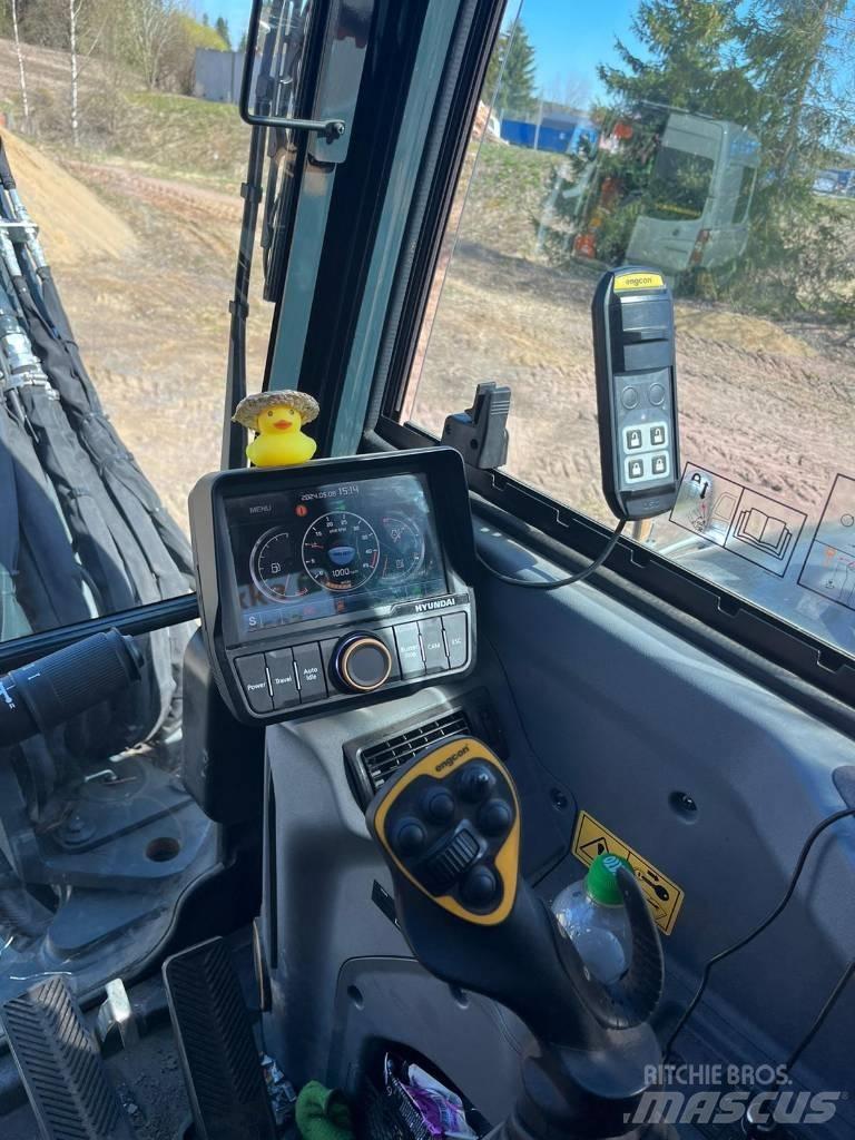Hyundai HW 65 A Ekskavatori uz riteņiem