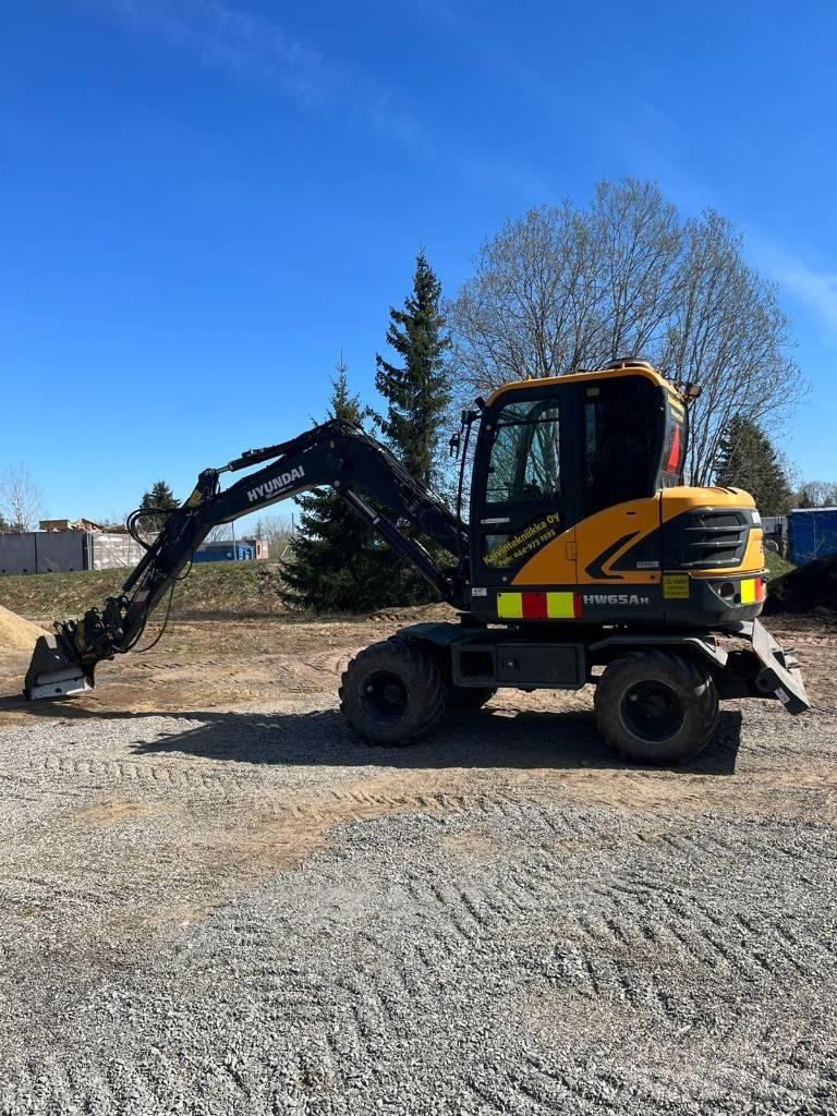 Hyundai HW 65 A Ekskavatori uz riteņiem