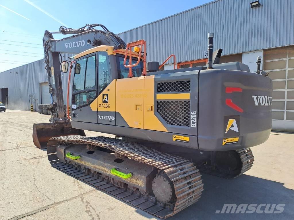 Volvo EC 220 EL Kāpurķēžu ekskavatori