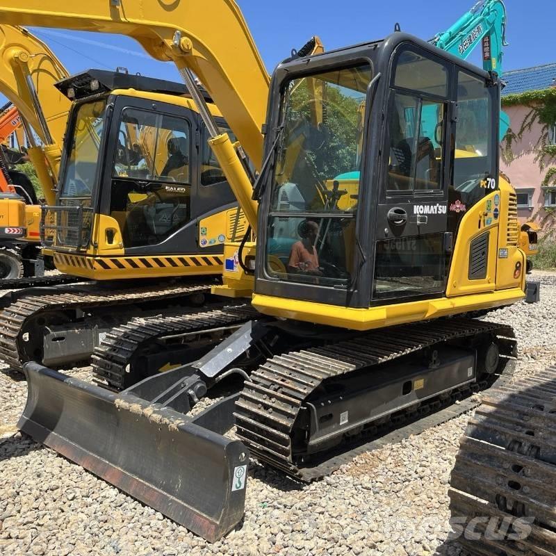 Komatsu PC 70 Kāpurķēžu ekskavatori