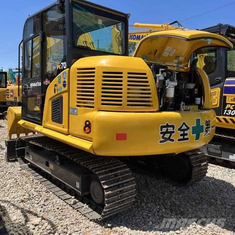 Komatsu PC 70 Kāpurķēžu ekskavatori
