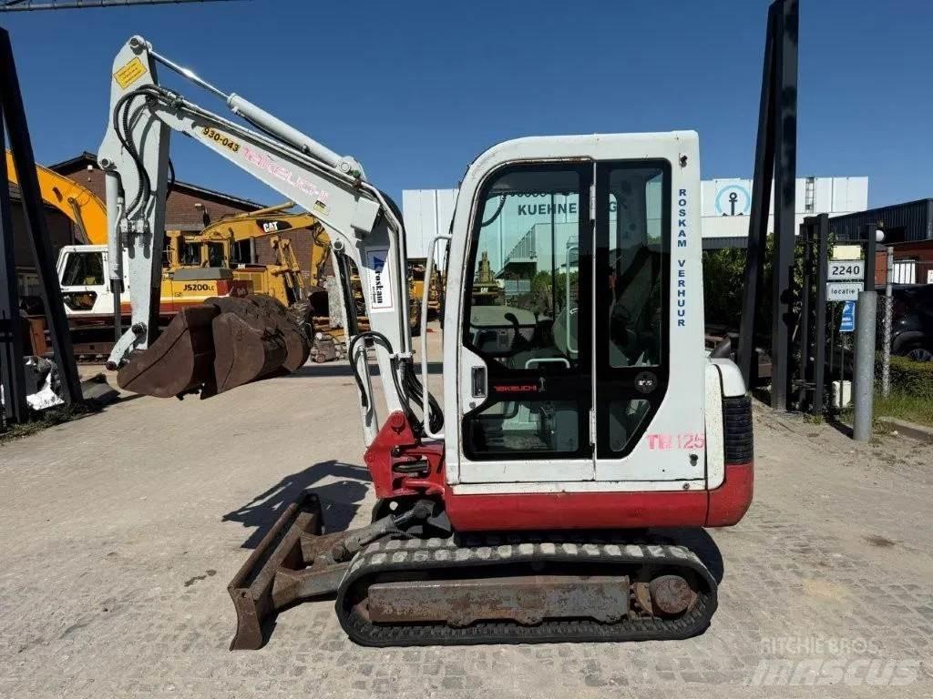 Takeuchi TB125 Mini ekskavatori < 7 t