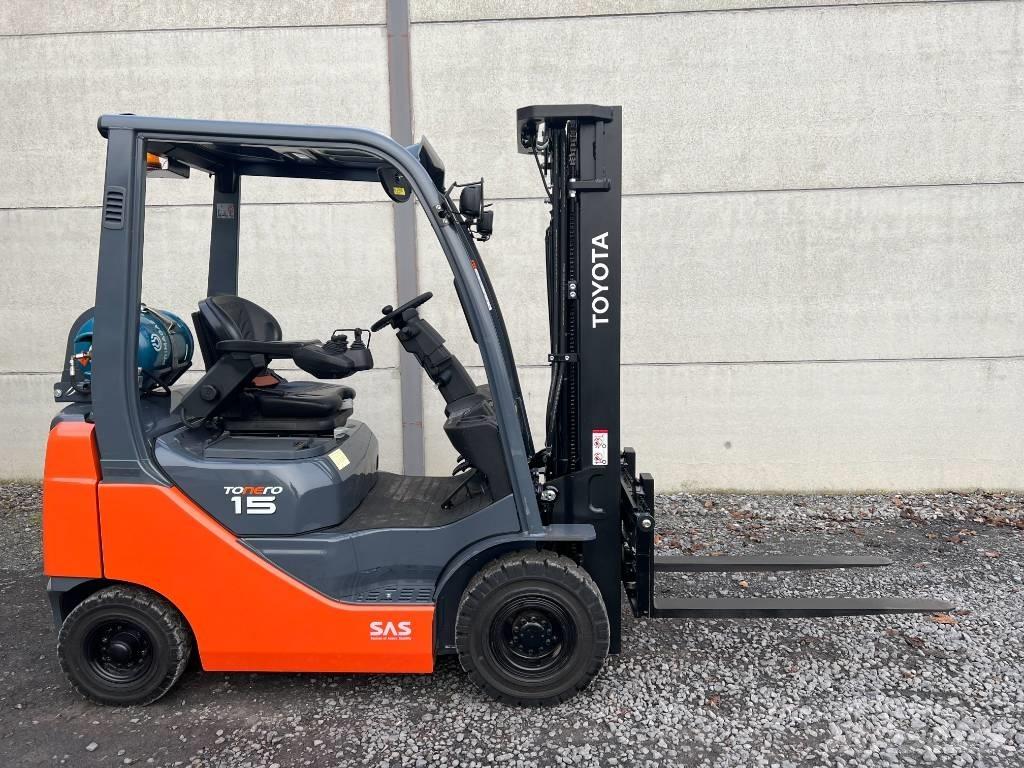 Toyota 02-8 FGF 15 LPG tehnika