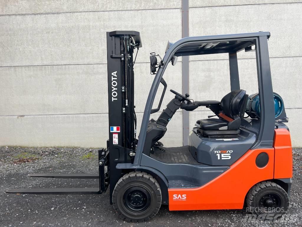 Toyota 02-8 FGF 15 LPG tehnika