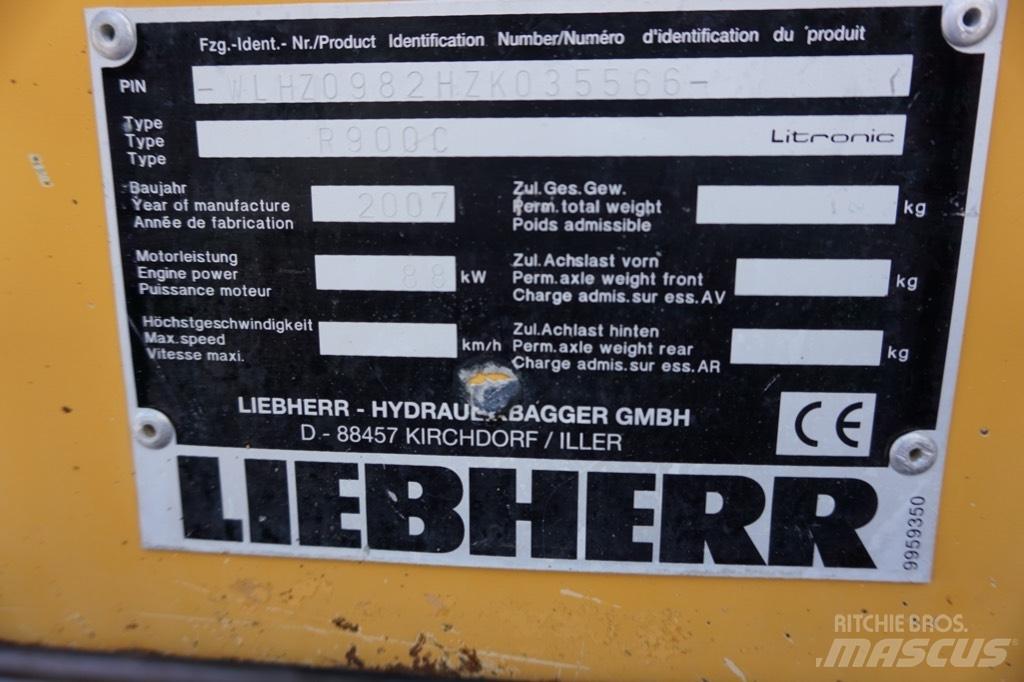 Liebherr R 900 C Kāpurķēžu ekskavatori