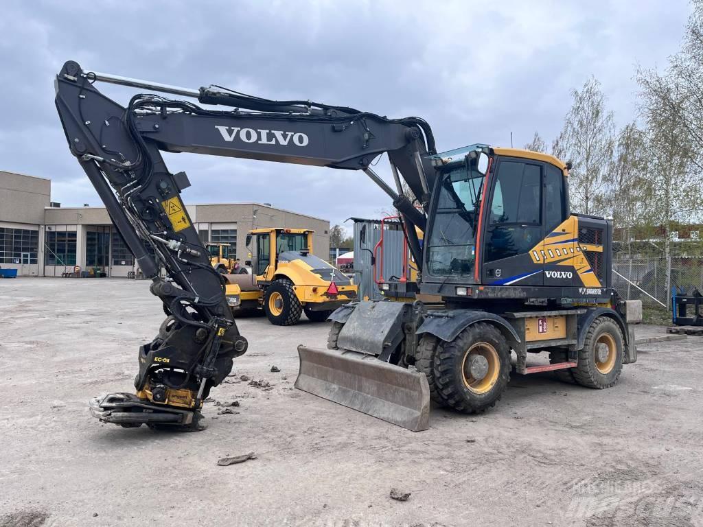Volvo EWR 170 E Ekskavatori uz riteņiem