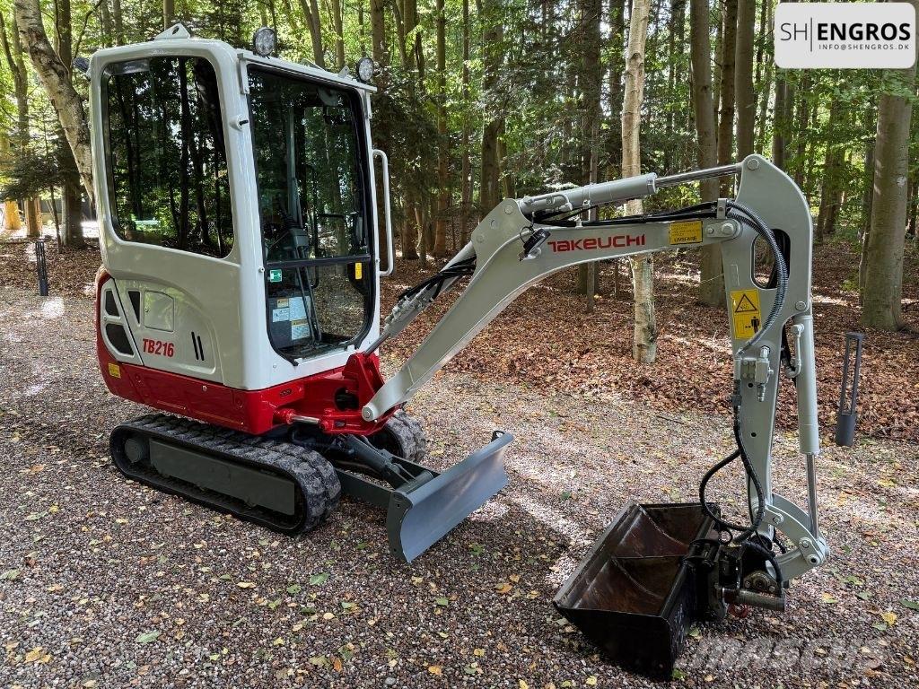 Takeuchi TB 216 Mini ekskavatori < 7 t