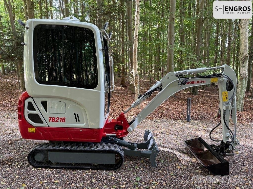 Takeuchi TB 216 Mini ekskavatori < 7 t