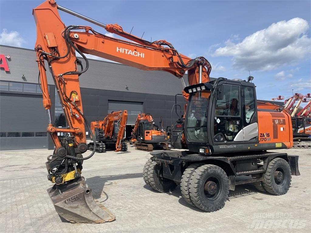 Hitachi ZX 170 W-5 B Ekskavatori uz riteņiem