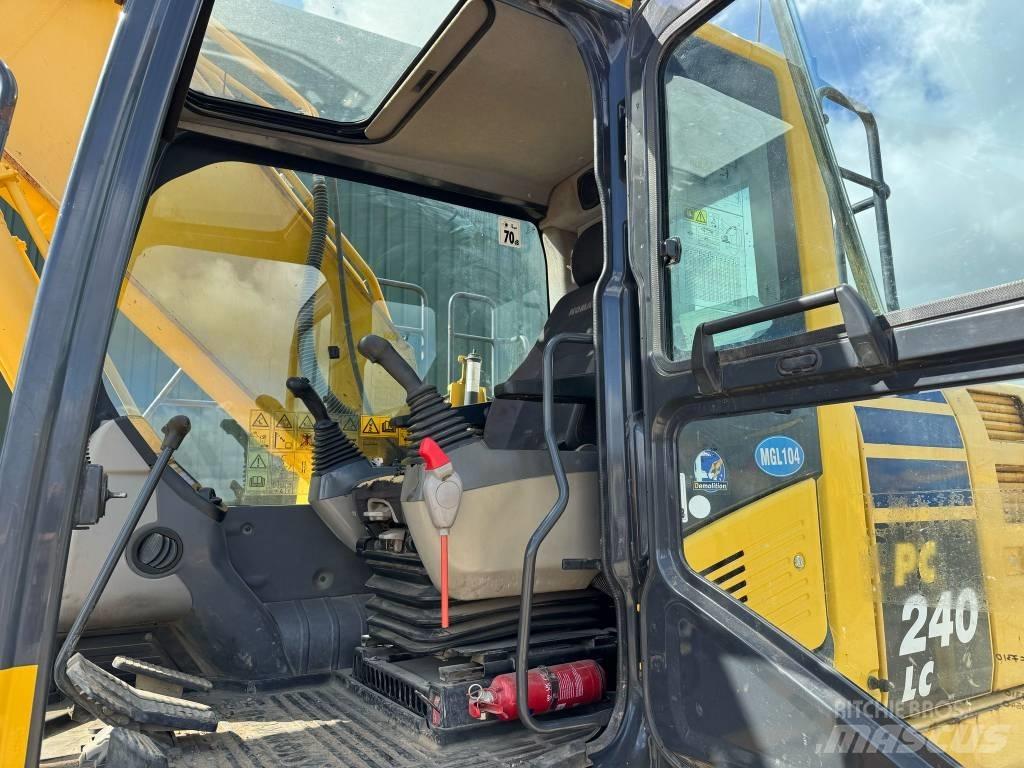 Komatsu PC 240 LC-10 Kāpurķēžu ekskavatori
