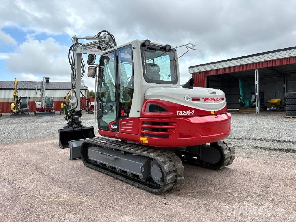 Takeuchi TB290 Vidēja lieluma ekskavatori 7 t - 12 t