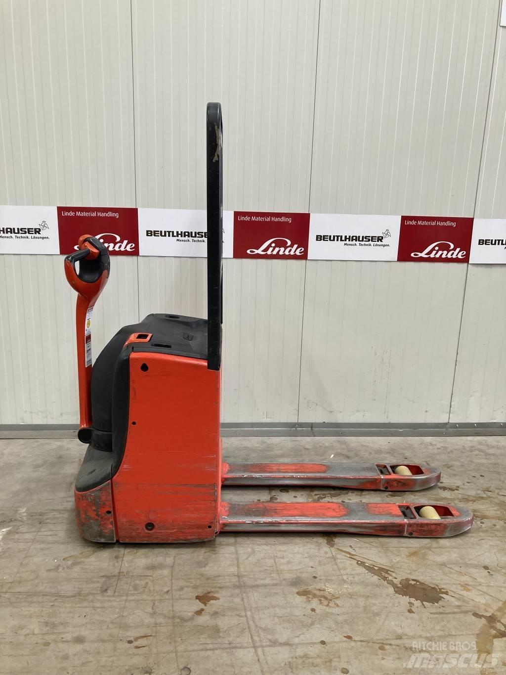 Linde T20 Zemie palešu pacēlāji