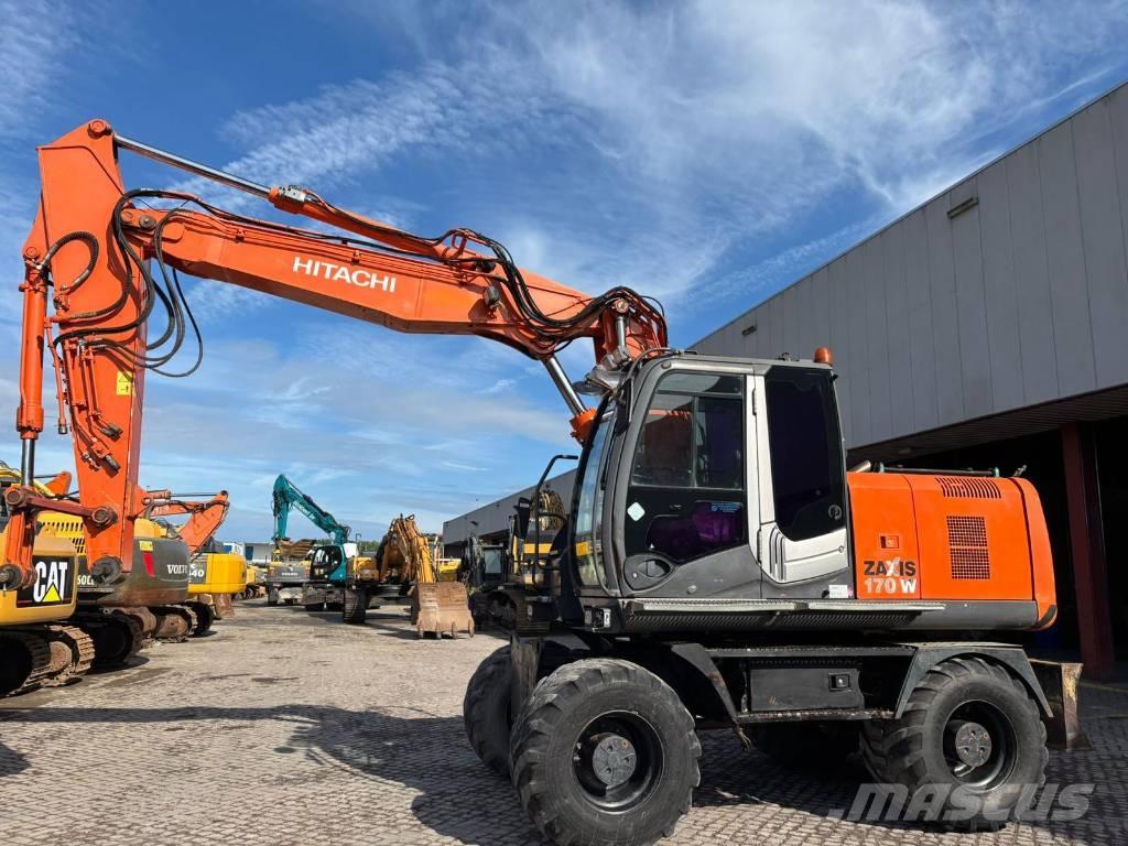 Hitachi ZX 170 W-3 Ekskavatori uz riteņiem