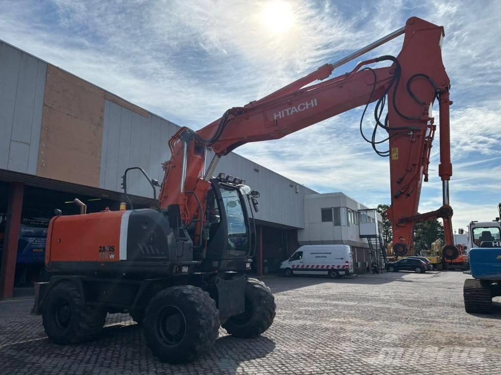 Hitachi ZX 170 W-3 Ekskavatori uz riteņiem