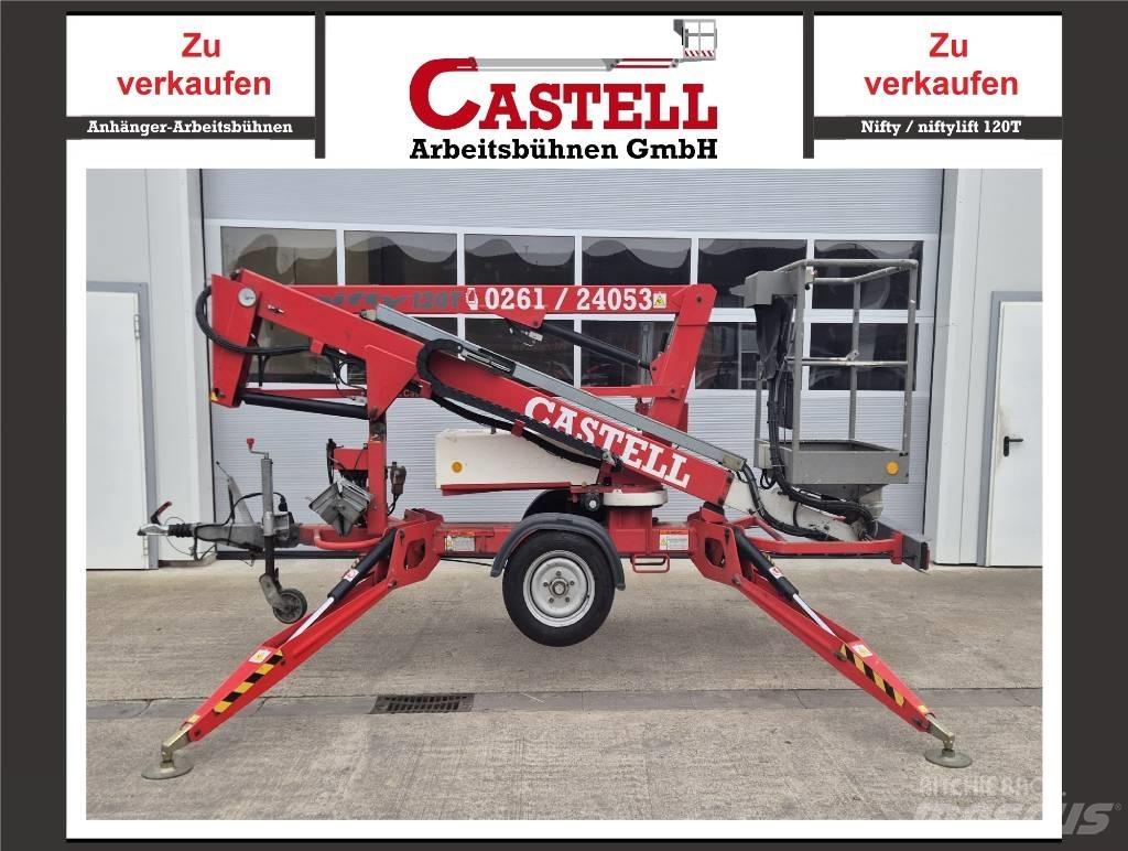 Niftylift 120 T Pacēlājplatformas - piekabes