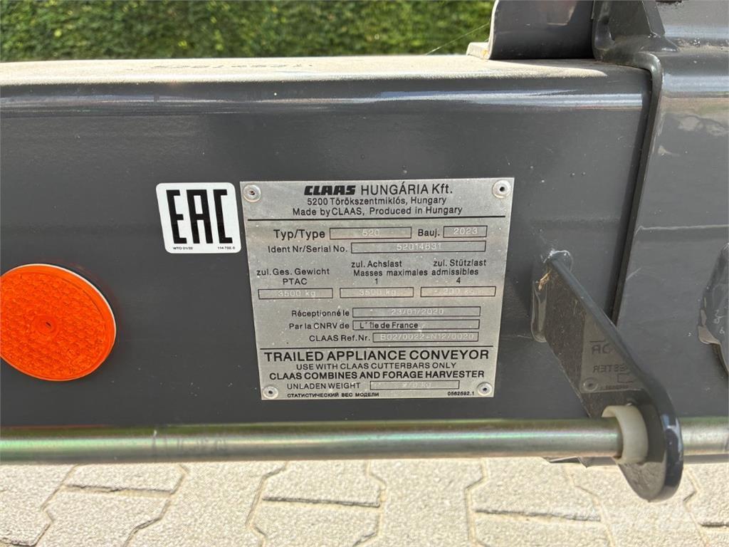 CLAAS Vario 680 Hārvesteru kausi