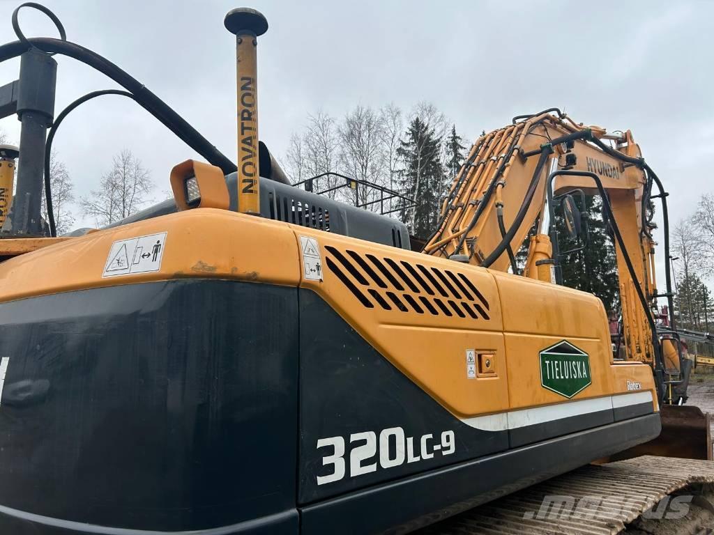 Hyundai R320 LC-9 Kāpurķēžu ekskavatori
