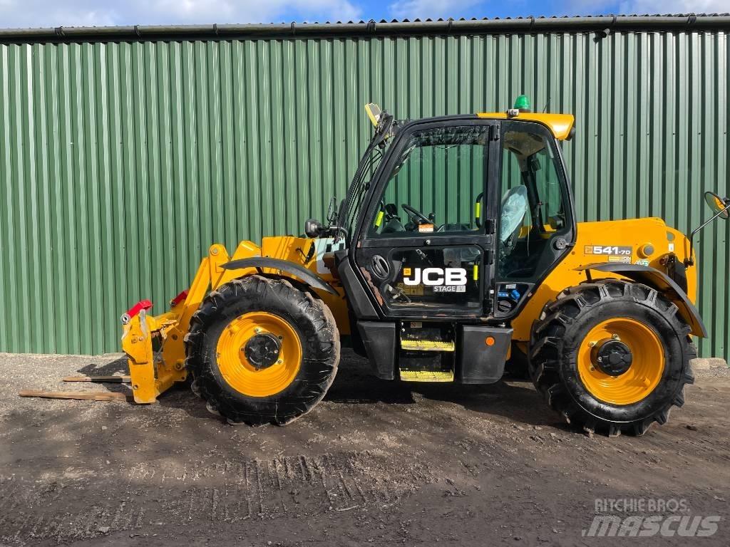 JCB 541-70 Teleskopiskie manipulatori