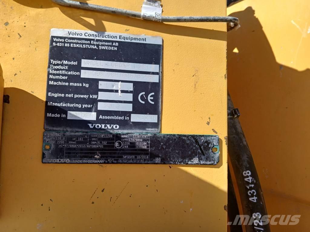 Volvo L 90 H Iekrāvēji uz riteņiem
