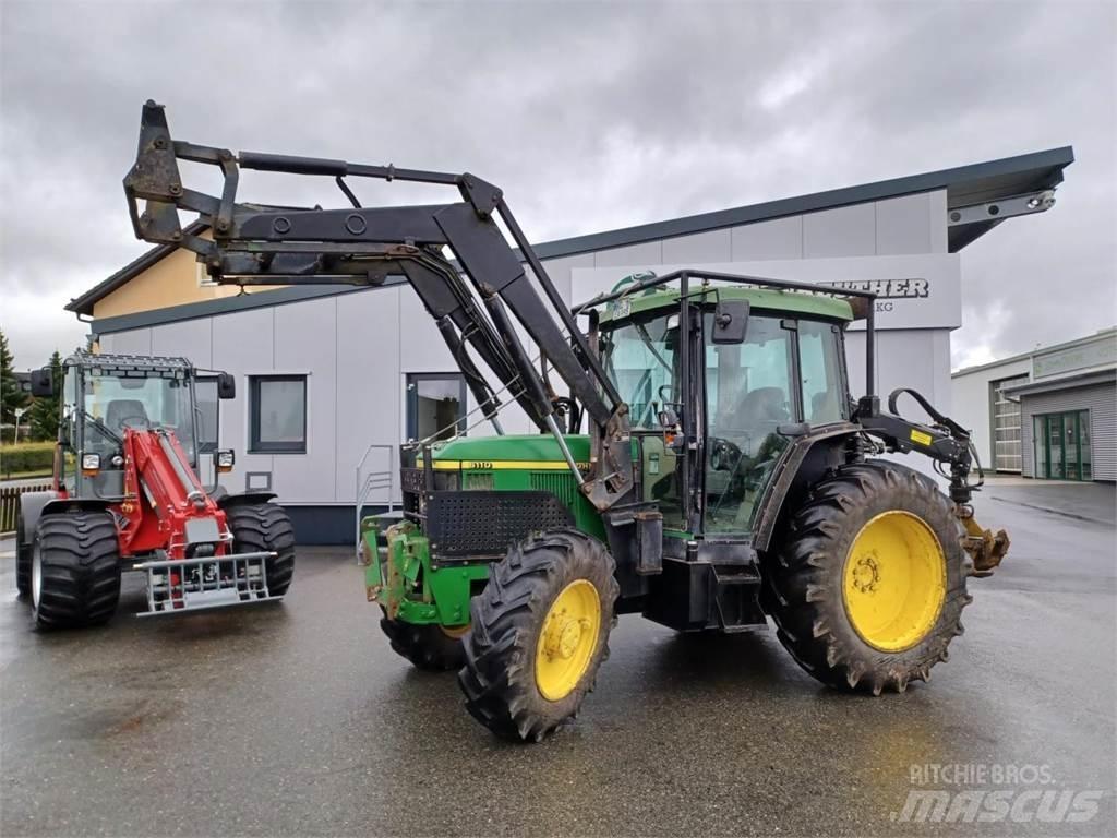 John Deere 6110SE Mežizstrādes traktori