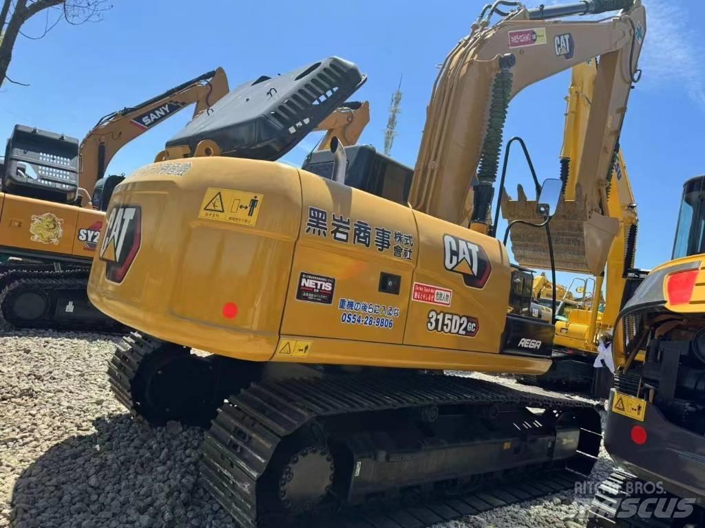 CAT 315D2 Kāpurķēžu ekskavatori