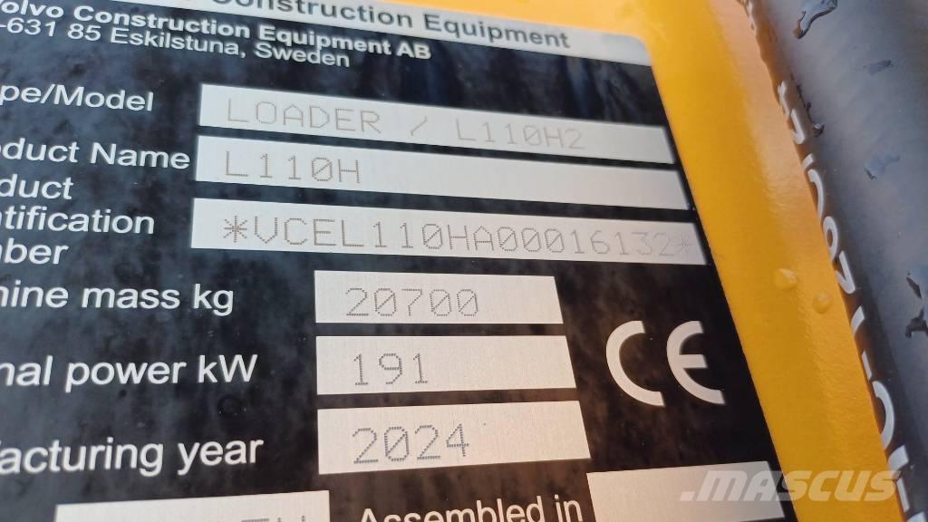 Volvo L 110 H Iekrāvēji uz riteņiem