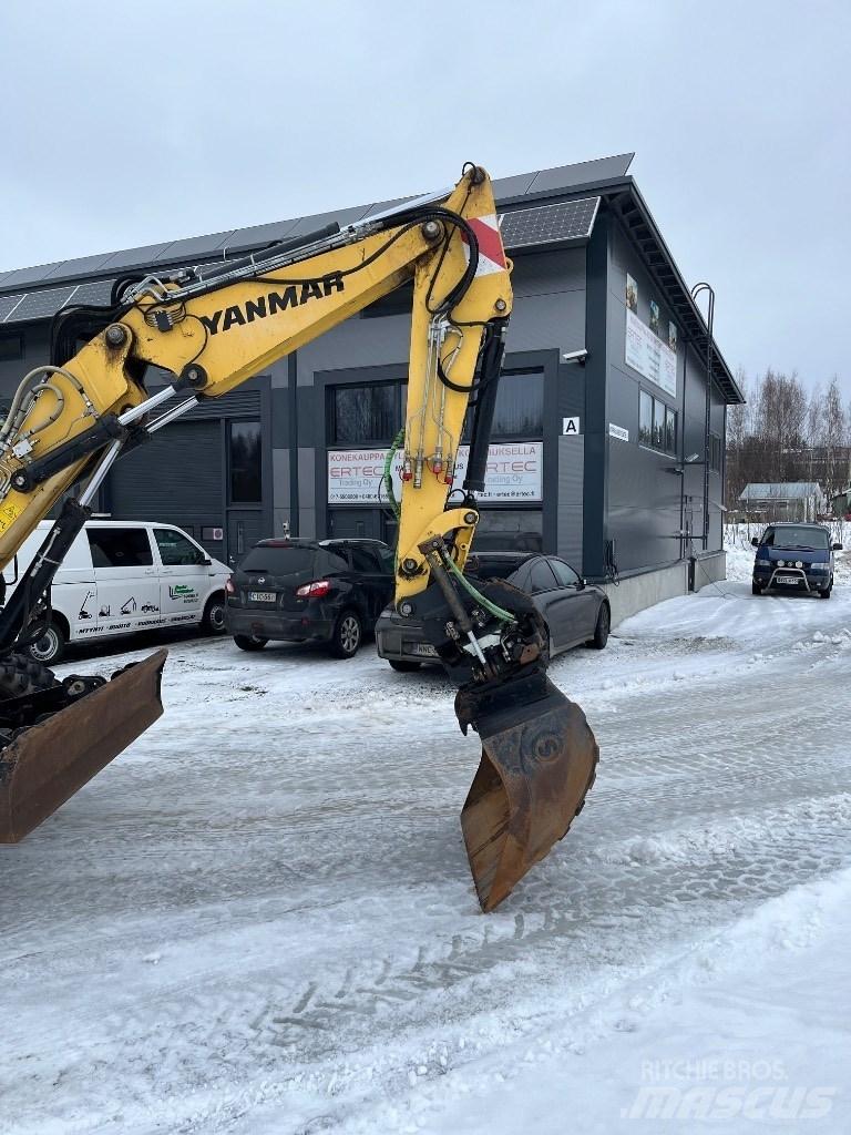 Yanmar B 95 W Ekskavatori uz riteņiem